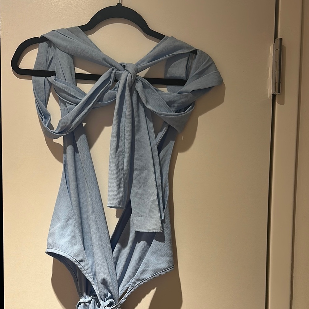 Blue One Piece Dress
